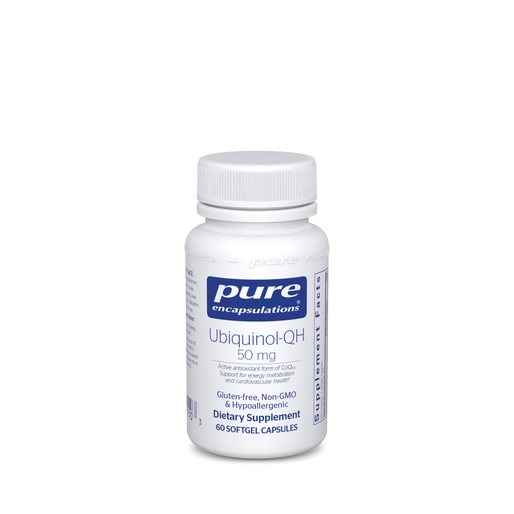 Ubiquinol-QH 50 mg 60's