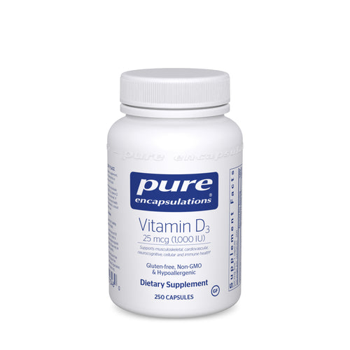 Vitamin D3 25 mcg (1,000 IU) 250's